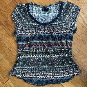 Patterned Lucky Brand Top